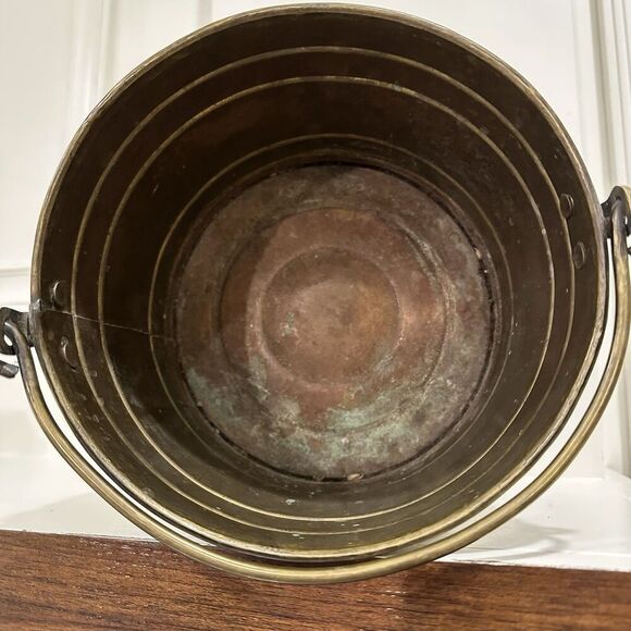 French Copper patina champagne bucket ice bucket Thevenot Jean-Paul Ice Bucket - Picture 7 of 9